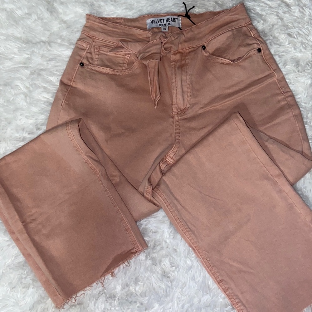 Francesca’s Velvet heart Denim